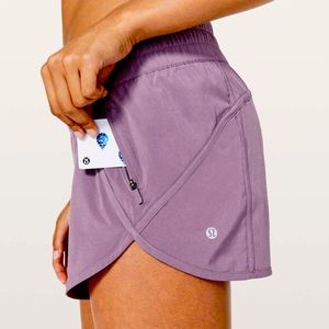 Lululemon Tracker Short V *4". Size 6.